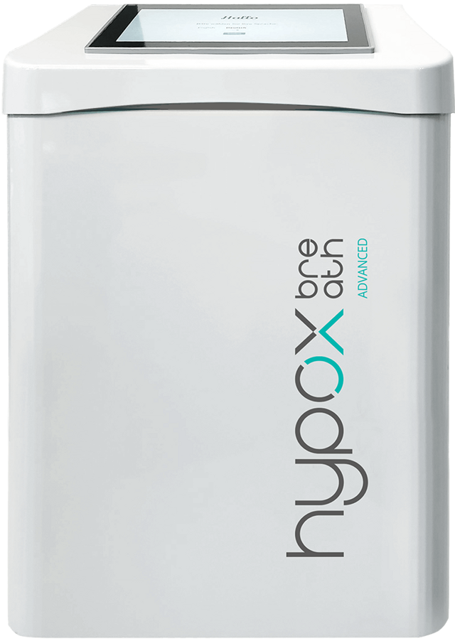 Equipo HypoxBreath Advanced de hipoxia-hiperoxia intermitente con pantalla táctil